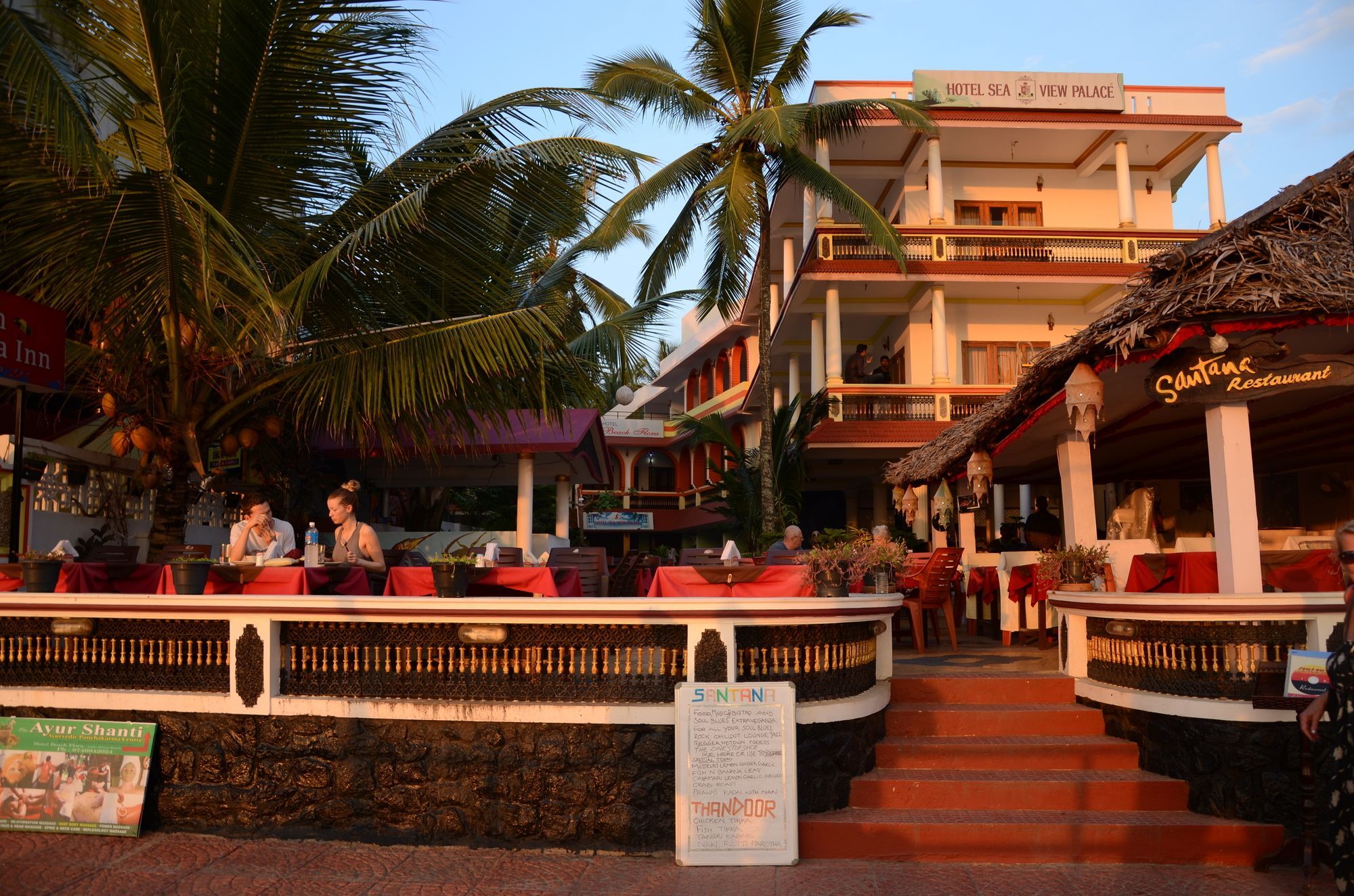 Hotel Sea View Palace - The Beach Hotel, Kovalam Luaran gambar