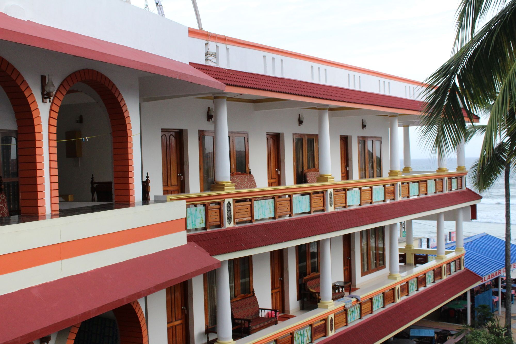 Hotel Sea View Palace - The Beach Hotel, Kovalam Luaran gambar