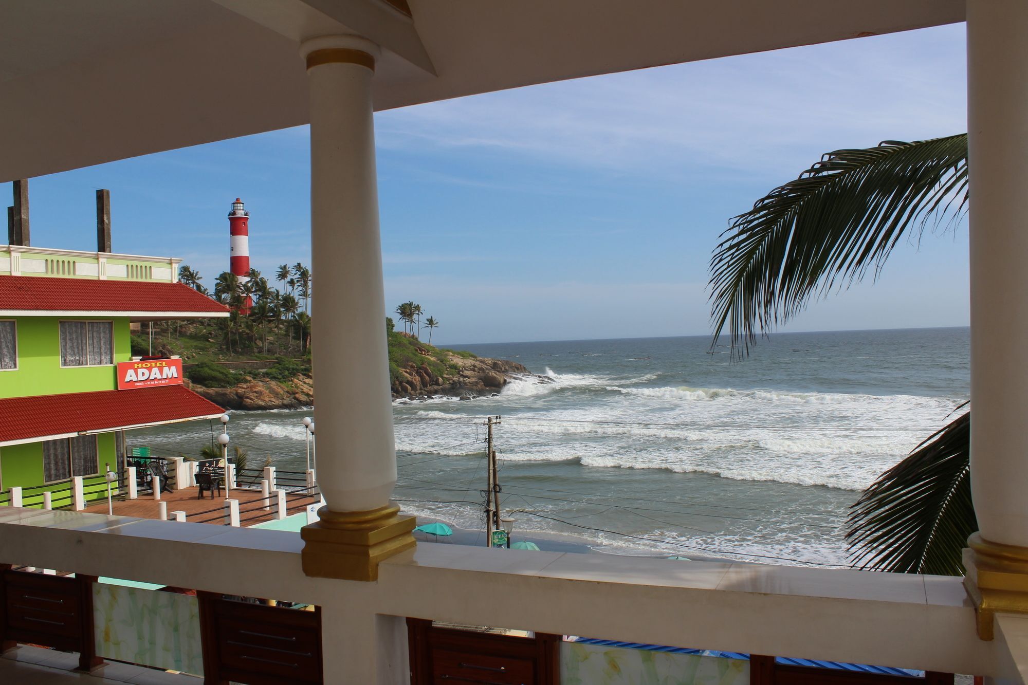 Hotel Sea View Palace - The Beach Hotel, Kovalam Luaran gambar